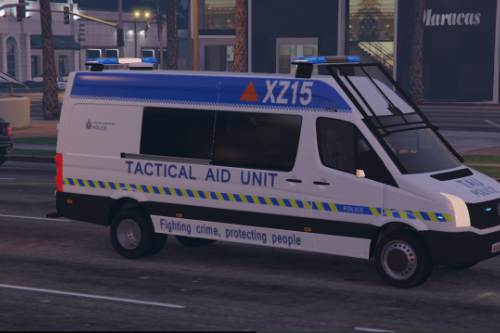 Greater Manchester Police VW Crafter TAU Skin